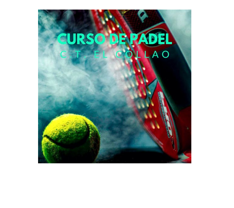 Escuela de Padel: curso 2018/2019