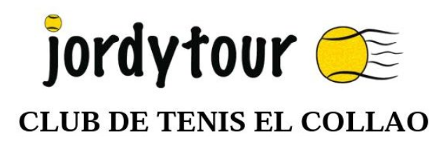 Ordenes de juego para sábado 29 y domingo 30 de septiembre del Torneo Jordytour.